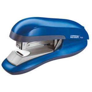 Agrafeuse Rapid F30 technologie Flat Clinch  - utilise les agrafes 24/6-26/6 - bleu - 30 feuilles