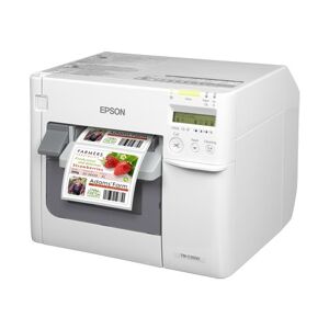 Epson Stampante per etichette/CD  TM-C3500 stampante etichette (CD) Ad inchiostro A colori 720 x 360 DPI 103 mm/s Cablato Collegamento ethernet LAN [C31CD54012CD]