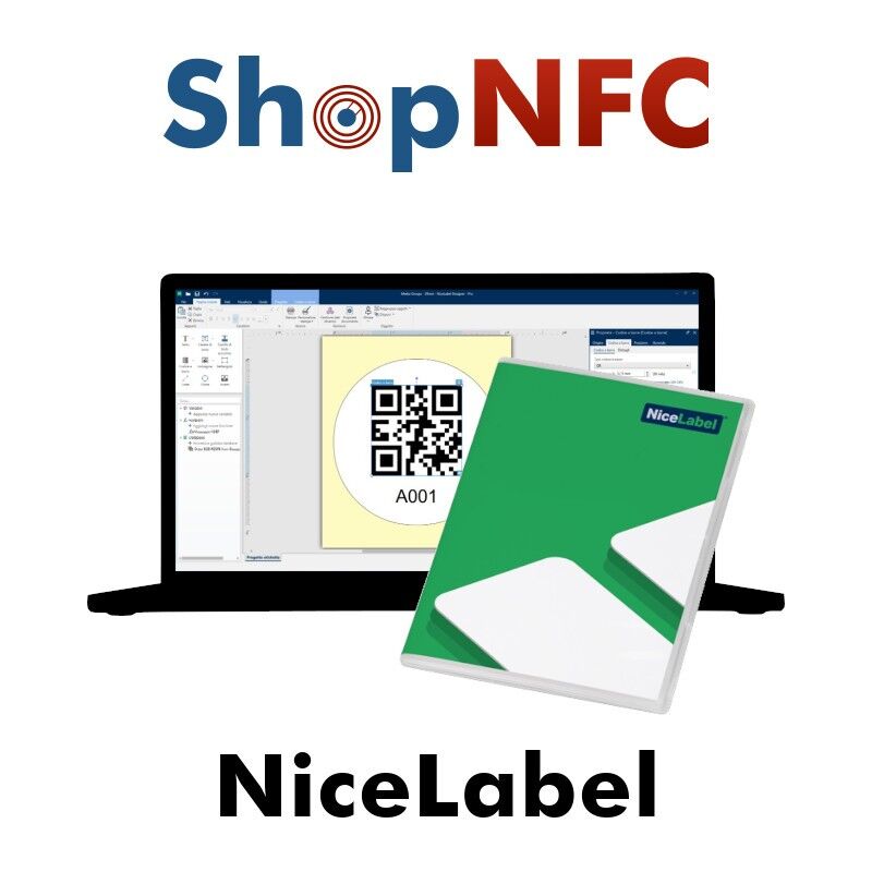 NiceLabel - Software per la stampa e la codifica di etichette NFC