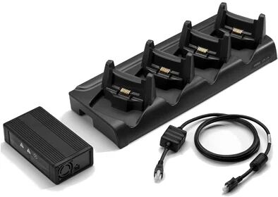 Zebra 4-Slot Ethernet Charge Cradle Kit [CRD4001-411EES]