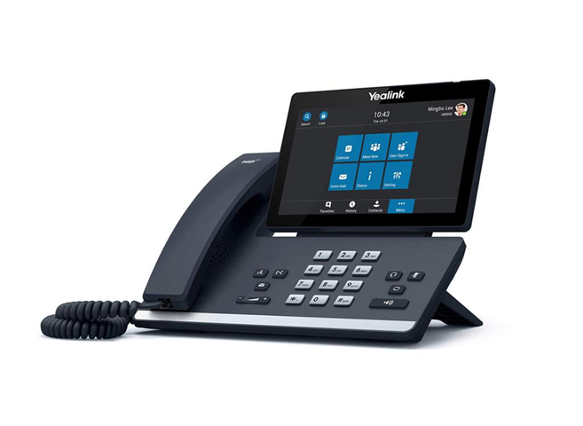 Yealink SIP-T56A (SFB) telefono IP Nero