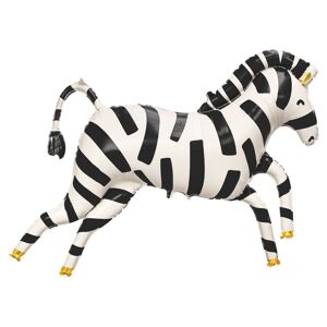 PARTYDECO Zebra Djur Folieballong