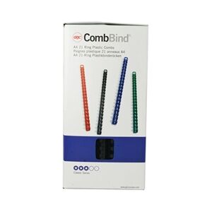 GBC Black CombBind 14mm Binding Combs (100 Pack)