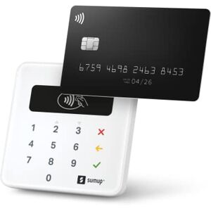 sumup Air mobile card terminal for contactless payments with Credit & Debit Card, Apple & Google Pay - NFC RFID money card reader - practical credit card reader