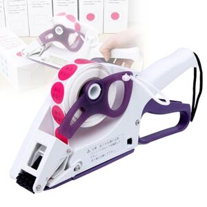 FAcoLL Label Applicator, Hand Held Sticker Labeler, Portable Manual Barcode Applicator Gun, Parcels Labeling Machine for Advertising Brand Promotional Warning Labels A