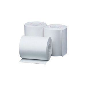 Unbranded Cash Register Rolls 76x76x12.7mm Length 45m [Pack 20]