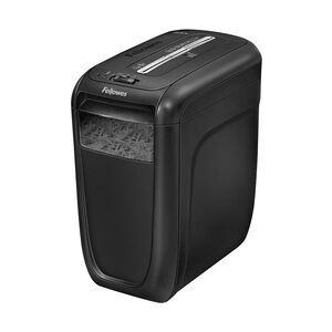 1 x Fellowes® Aktenvernichter Powershred® 60Cs P-3,  T-3 Partikelschnitt 10 Bl. (70 g/m) schwarz