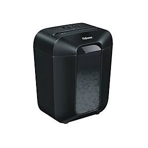 Aktenvernichter Fellowes® Powershred LX50, Partikelschnitt 4 x 37 mm, P-4, 17 l, 9 Blatt Schnittleistung, Sicherheitsstopp, schwarz