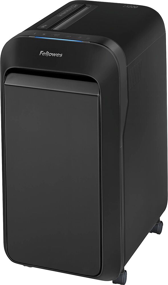 Fellowes Destructora de documentos Powershred® LX220, partículas de 4 x 12 mm, 20 hojas, negro