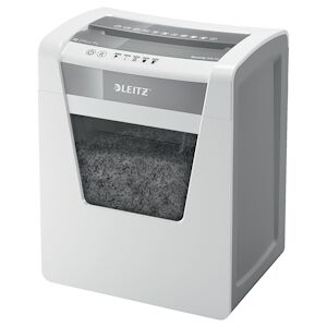 LEITZ Destructeur de documents IQ Office, P-4, coupe croisée, 4x40mm, 15 feuilles, 23L, 80030000 - Publicité