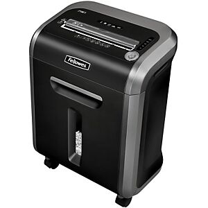 Destructeur de documents Powershred 79Ci coupe croisée DIN P4 - 16 feuilles - corbeille 23L