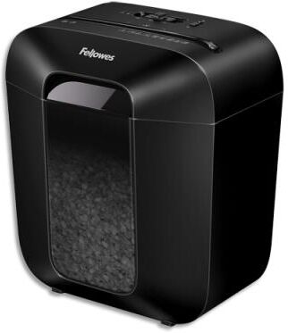 Destructeur de documents Fellowes LX25M - coupe micro-cut - P-4 - 4x12mm - 6 feuilles - 11,5 litres