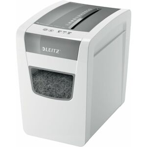 Iq Slim Home Office Cross Cut Shredder 23 Litre 10 Sheet White 80011 - White - Leitz