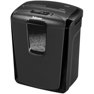 Fellowes Powershred M-8C 8 Sheet Cross Cut Personal Shredder With Safety Lock