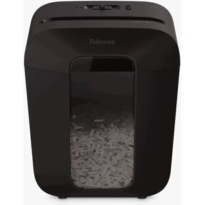 Fellowes Powershred LX50 Cross Cut Shredder, 17L - Black - Unisex