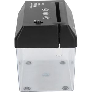 Generic Mini Paper Shredder, Small Portable Paper Shredder with Non Slip Foam for Cutting