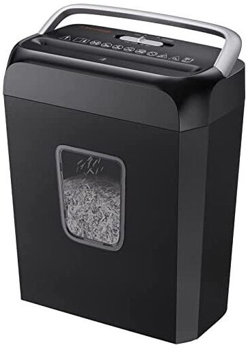 Paper Shredder for Home Use?Bonsaii 6 Sheet Cross Cut Paper and Credit Card Shre