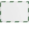 magnetoplan Magnetrahmen SAFETY, VE à 5 Stk, Format DIN A4, grün-weiß