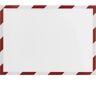 magnetoplan Magnetrahmen SAFETY, VE à 5 Stk, Format DIN A3, rot-weiß