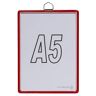 Tarifold Hänge-Klarsichttasche, für Format DIN A5, rot, VE 10 Stk
