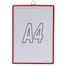 Tarifold Hänge-Klarsichttasche, für Format DIN A4, rot, VE 10 Stk