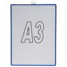 Tarifold Hänge-Klarsichttasche, für Format DIN A3, blau, VE 10 Stk