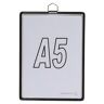 Tarifold Hänge-Klarsichttasche, für Format DIN A5, schwarz, VE 10 Stk