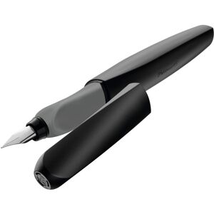 Pelikan Füller »Twist®, Black, Feder M«, Made in Germany black Größe