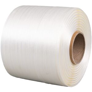 aXpel Gewebe-Umreifungsband Polyester 19mm 600m weiss