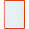 DURABLE Klarsichttafel mit Profilrahmen, für DIN A4, VE 10 Stk, orange