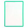 DURABLE Klarsichttafel mit Profilrahmen, für DIN A4, VE 10 Stk, grün