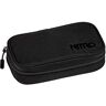 Nitro Pencil Case Xl vč. trojúhelníku a rozvrhu hodin, penálu, penálu, penálu, penálu, penálu, pouzdra na tužky, True Black