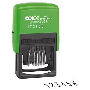 COLOP Ziffernstempel Green Line Printer S226 selbstfärbend schwarz