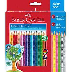 FABER-CASTELL Colour Grip Buntstifte farbsortiert, 1 St.