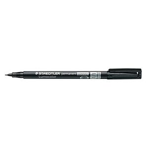 STAEDTLER CD/DVD pen CD-Marker schwarz 0,4 mm, 10 St.