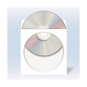 HERMA CD-DVD Hülle 1141 124x124mm m.Sichtf. 1.000 St./Pack.