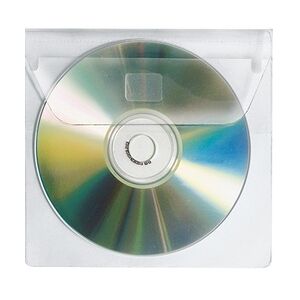 Veloflex CD/DVD Hülle 2259000 1CD PP glasklar 10 St./Pack.