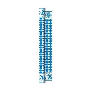 Oktoberfest Dunicel®-Tischdeckenrolle 0,90 x 40 m Bayernraute blau weiß