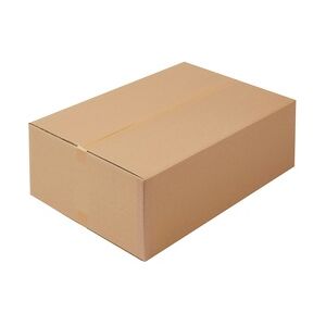 50 x Faltkarton (400 x 400 x 100 mm) stabil 1-wellig Versandkarton Päckchen DHL Hermes Schachtel Box Paket braun BB-Verpackungen