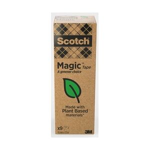 Scotch Klebefilm, 19mmx33m, 9 Rollen, unsichtbar