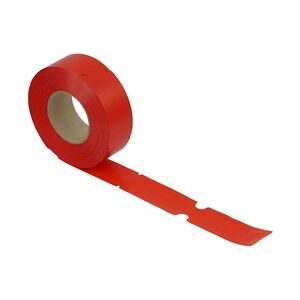 10.000 Stück Schlaufenetiketten 50 x 248 mm, rot