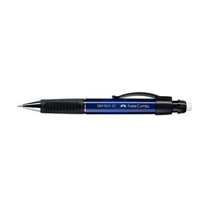 FABER-CASTELL Druckbleistift Grip Plus, 0,7mm, metallicblau