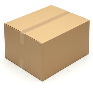 Kk Verpackungen - 450 Faltkartons 600 x 500 x 350 mm Kartons 2-wellig Versandkartons Rillung bei 200/300/400 mm - Braun