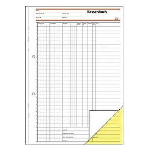 EDV-Kassenbuch Sigel SD056, selbstdurchschreibend, DIN A4, 2 x 40 Blatt