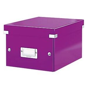 LEITZ® Ablage- und Transportbox Serie Click + Store, klein, für DIN A5, violett