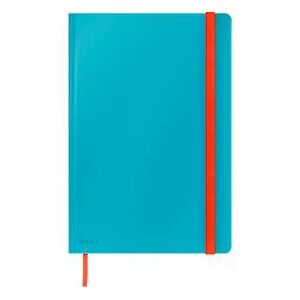 Notizbuch Leitz Cosy, DIN B5, kariert, 100 g/m² Papier, 80 Blatt, Hardcover, blau