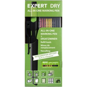 EXPERT DRY Marker-Set BASIC inkl. Ersatzminen (Rot/Gelb/Graphit)