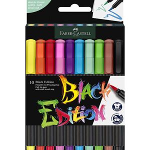 Faber-Castell Filzstifte - Black Auflage - 10 st. - Faber-Castell - One Size - Buntstiftsets