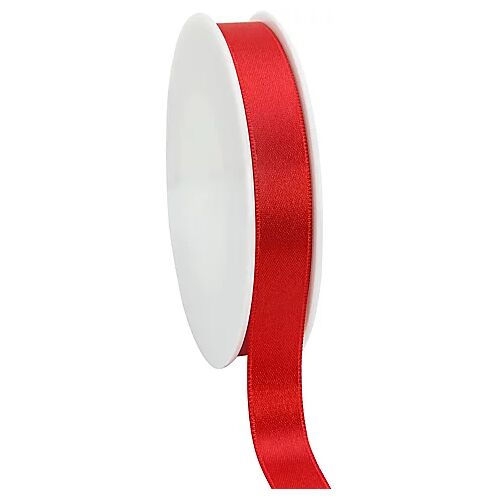 Satinband, rot, 15 mm, 50 m