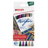 Edding Acrylmarker Acrylic 5100 Mittel Metallic 5er Set